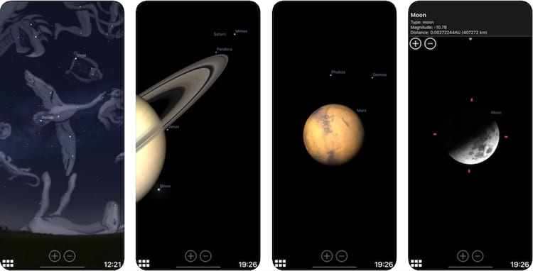 Aplicativos para observar astros celestes
