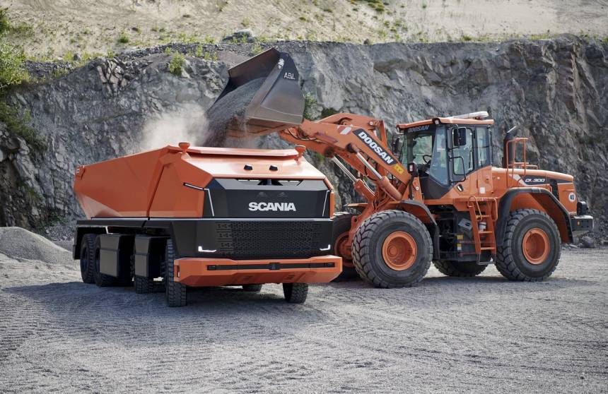 Caminhão autônomo sem cabine para motorista é apresentado pela Scania, Caminhão autônomo