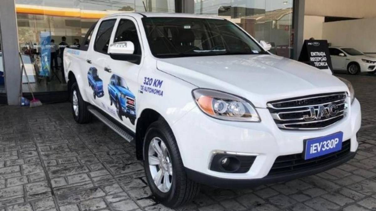 JAC lança picape elétrica mais barato do Brasil JAC lança picape elétrica mais barato do Brasil