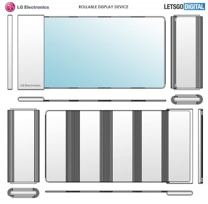 Patente registrada pela LG de smartphone rolável! Confira