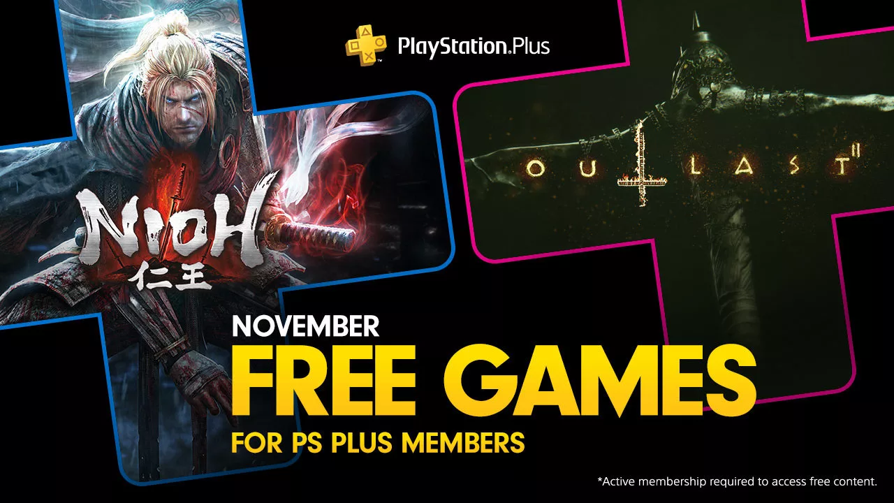 Outlast 2 e Nioh são os games gratuitos da playstation Plus de novembro
