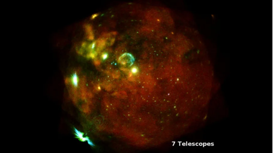 Primeiras imagens do telescópio Dark Matter