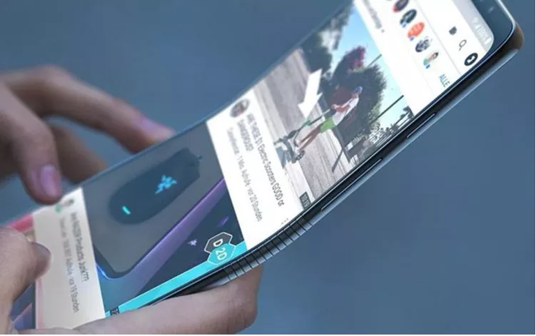 Samsung divulga novo conceito de Smartphones dobráveis Samsung divulga novo conceito de Smartphones dobráveis