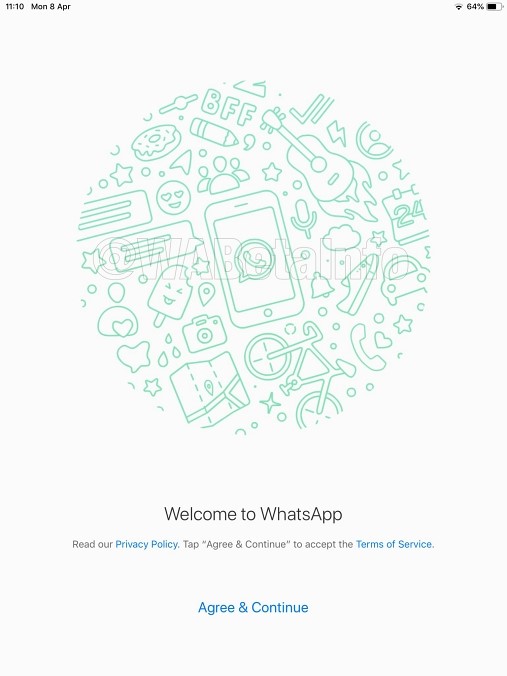 whatsapp ipad