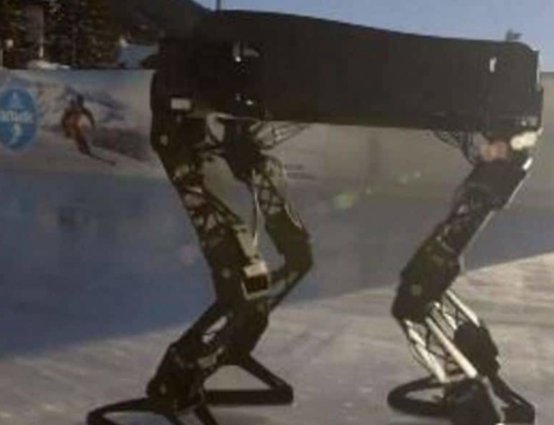 Robô aprende a patinar no gelo sozinho