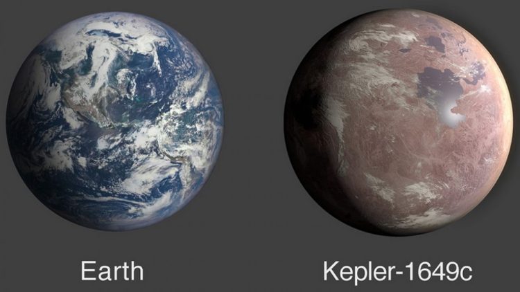 Descoberto planeta distante mais similar à Terra, o Kepler-1649c