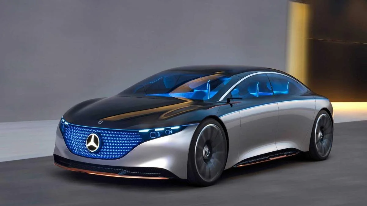 Mercedes trabalhando em carro elétrico com 600cv de potência