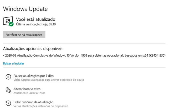 Nova atualização do Windows 10 gera bugs