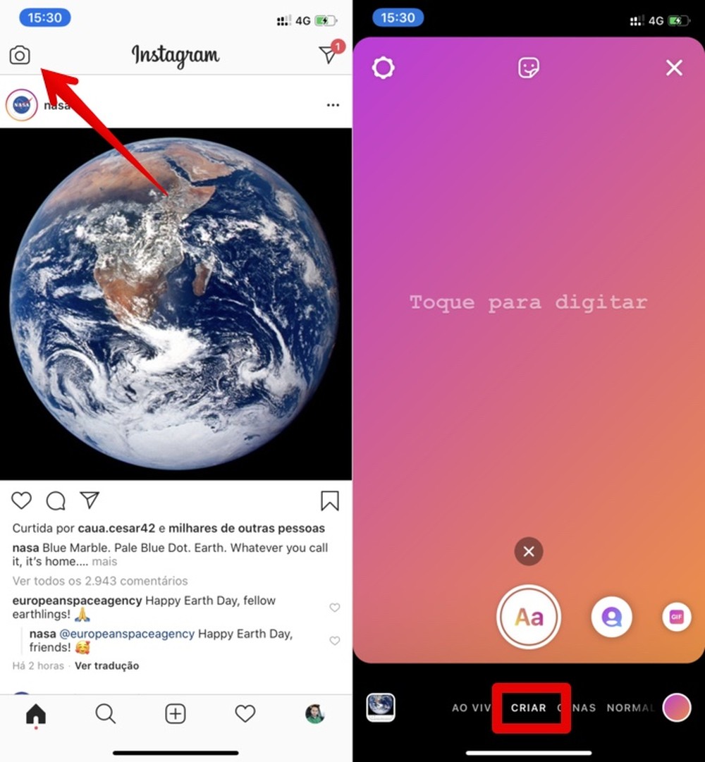 Novos templates para criar Stories no Instagram