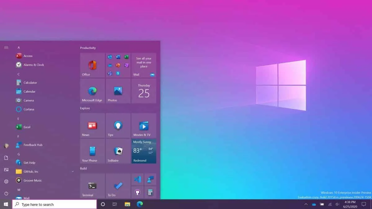 Atualização de outubro do Windows 10