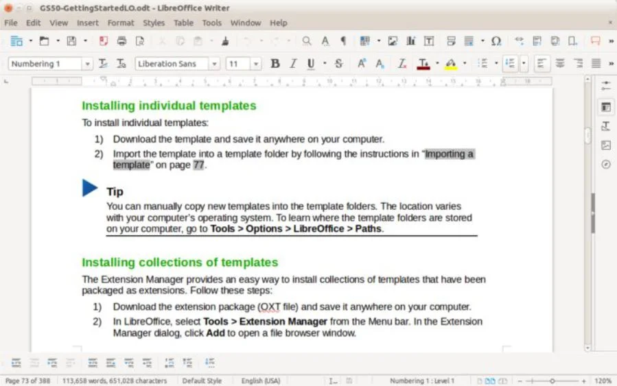 Download do LibreOffice