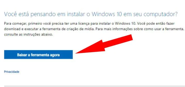 Windows 10 original para baixar