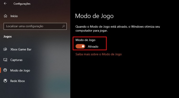 Otimizando o Windows 10 para jogos