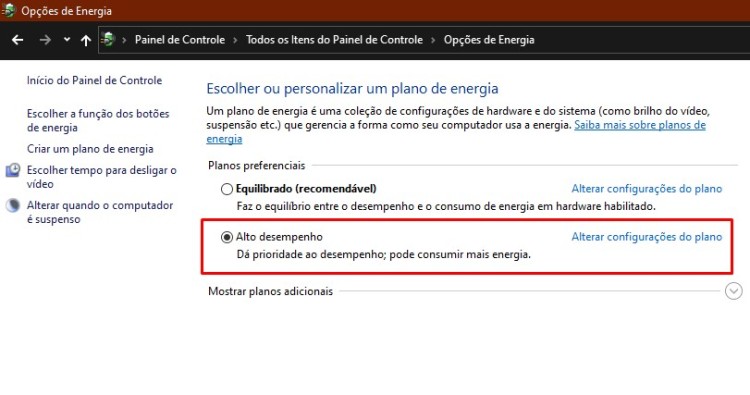 Otimizando o Windows 10 para jogos
