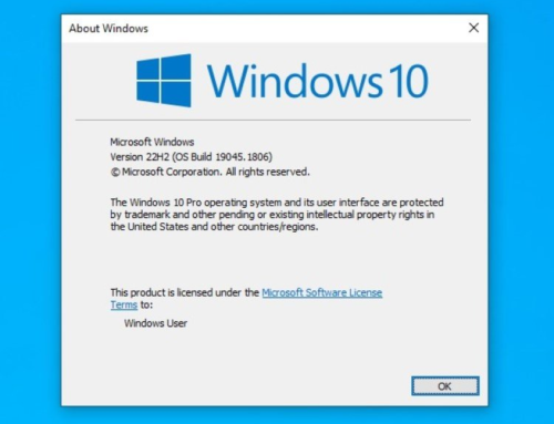 Microsoft confirma acidentalmente versão 22H2 do Windows 10